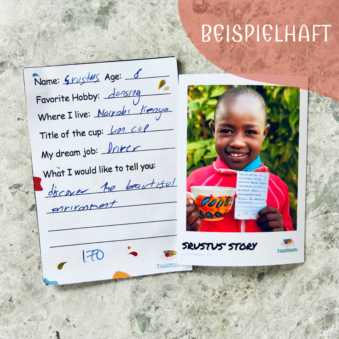 Thamani Tasse aus Kenia