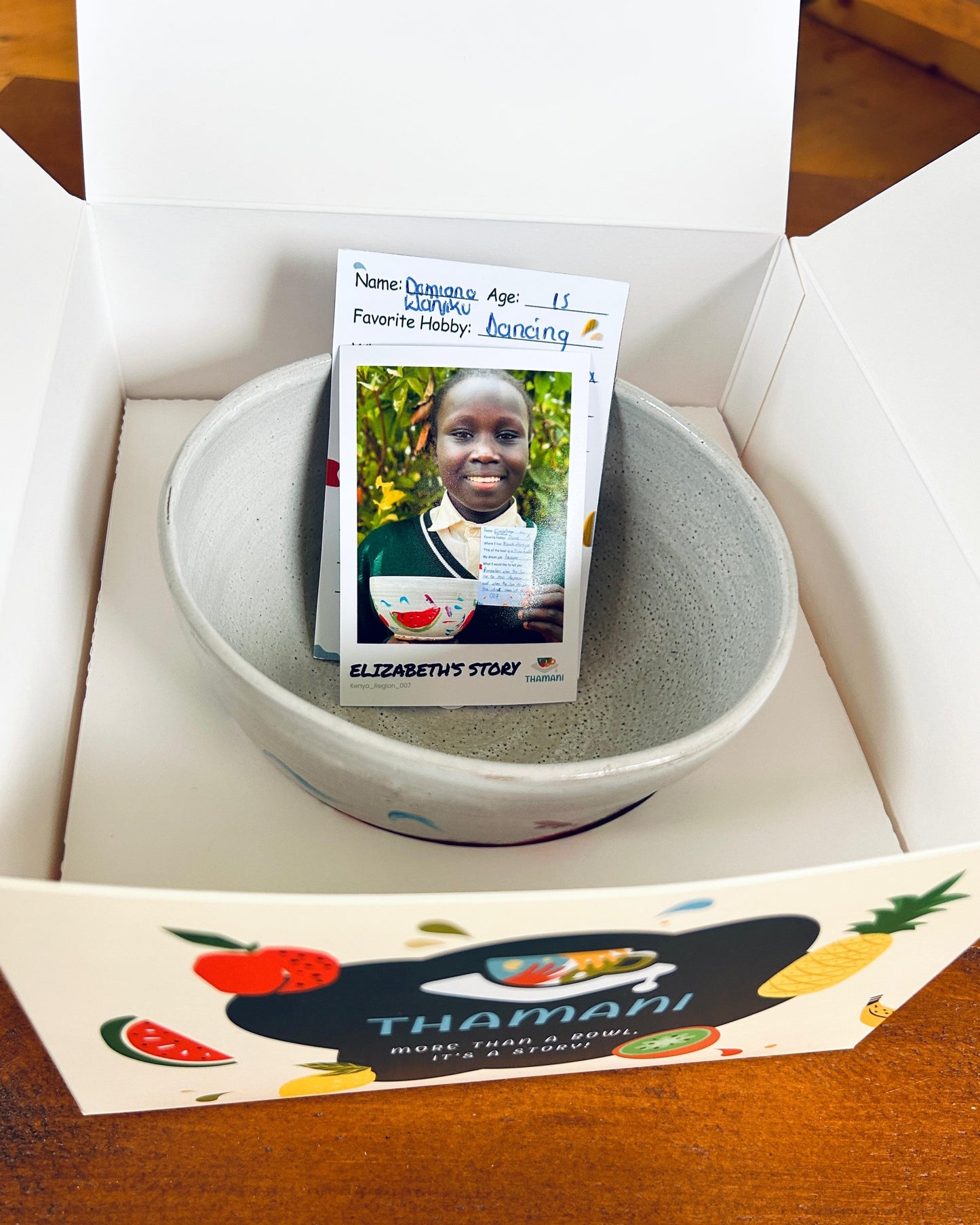 Thamani Bowl - bauchig, rund