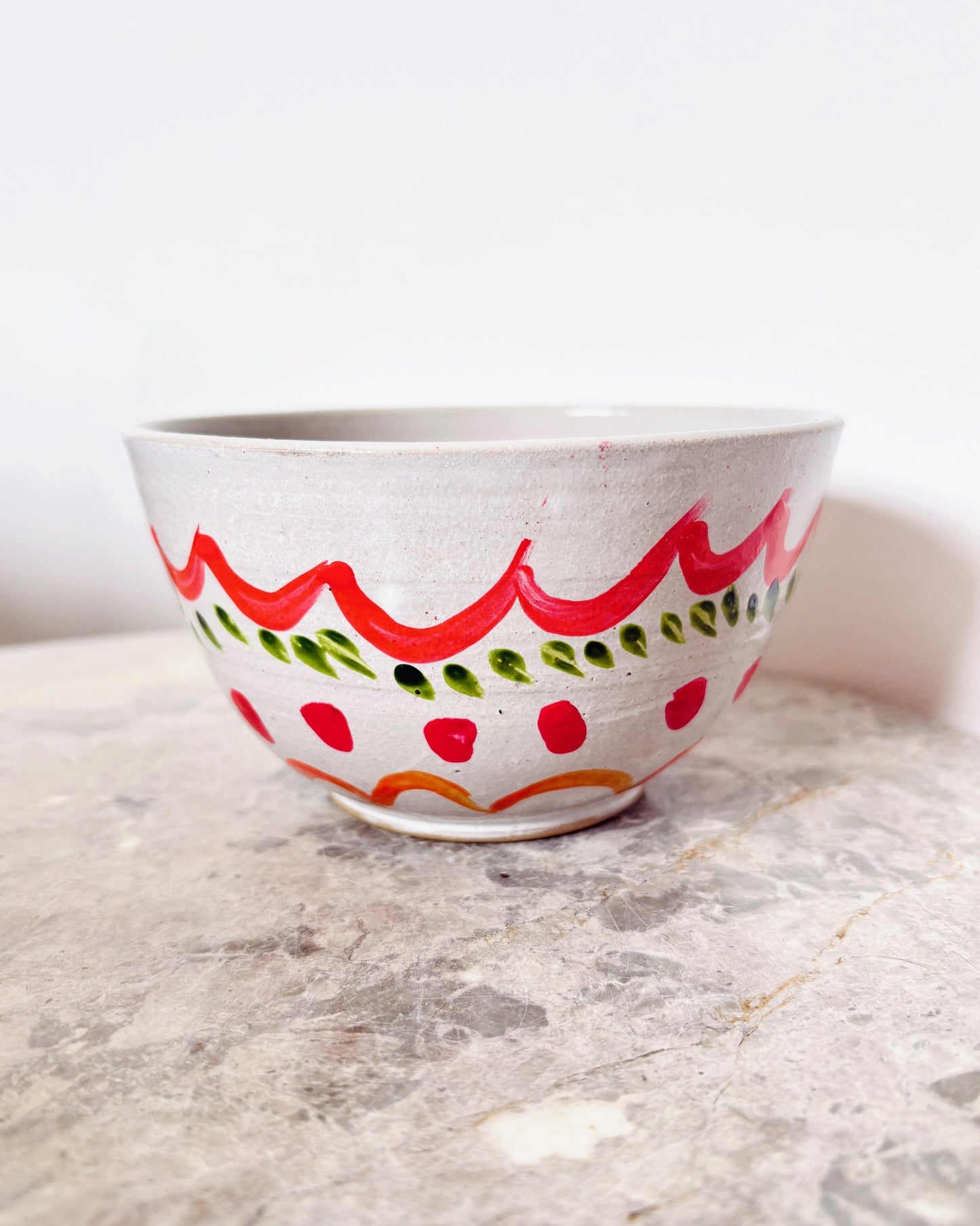 Thamani Bowl - hoch, rund