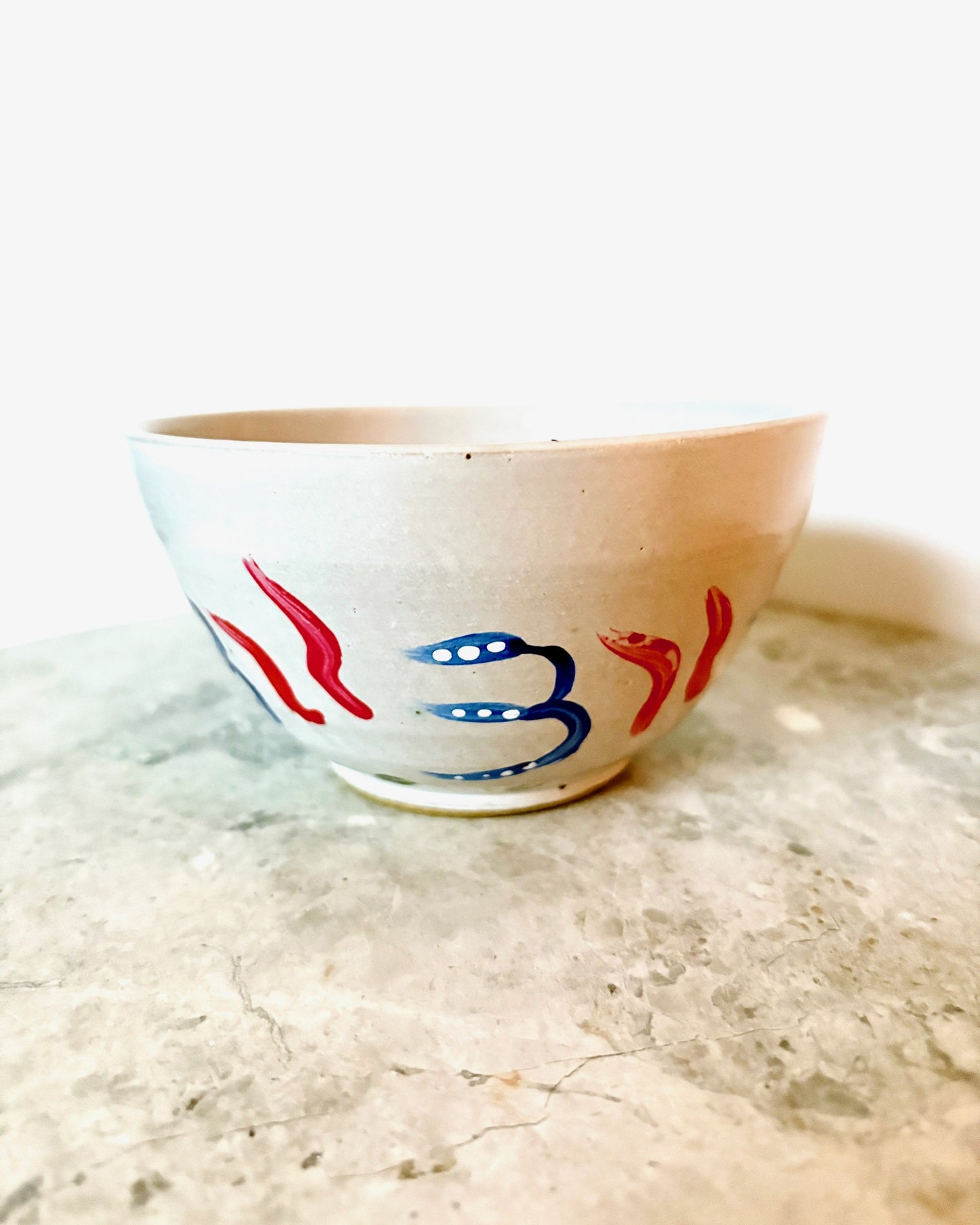 Thamani Bowl - hoch, rund