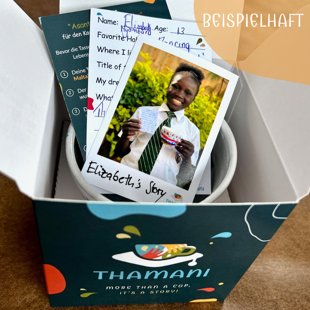 Thamani Tasse aus Kenia