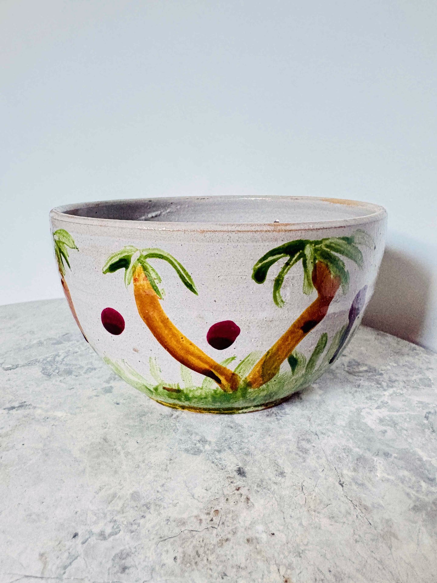 Thamani Bowl - flat, round