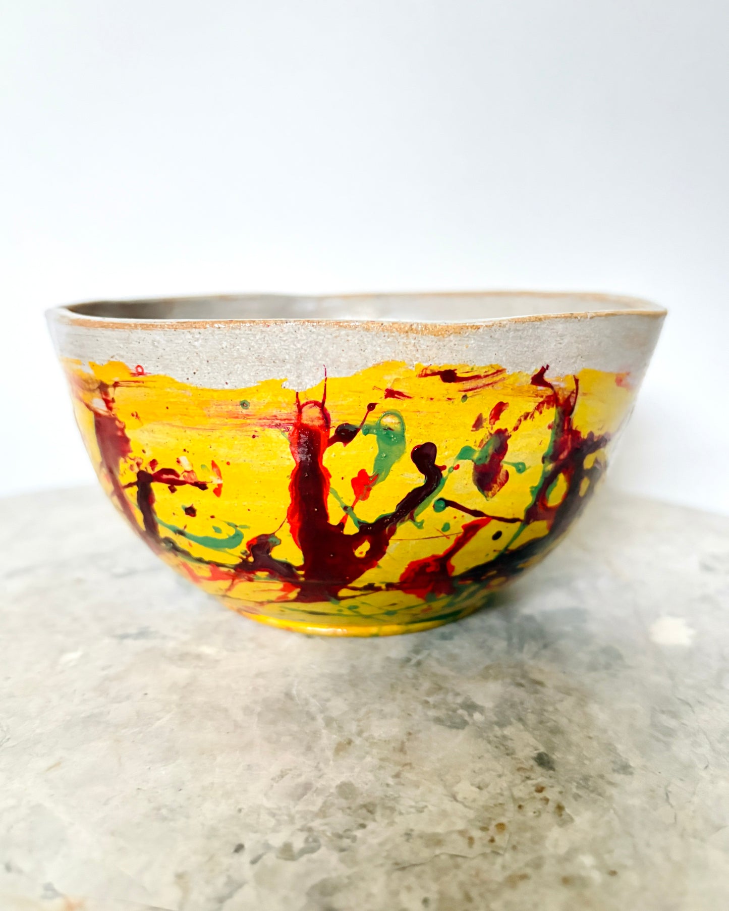 Thamani Bowl - flat, round