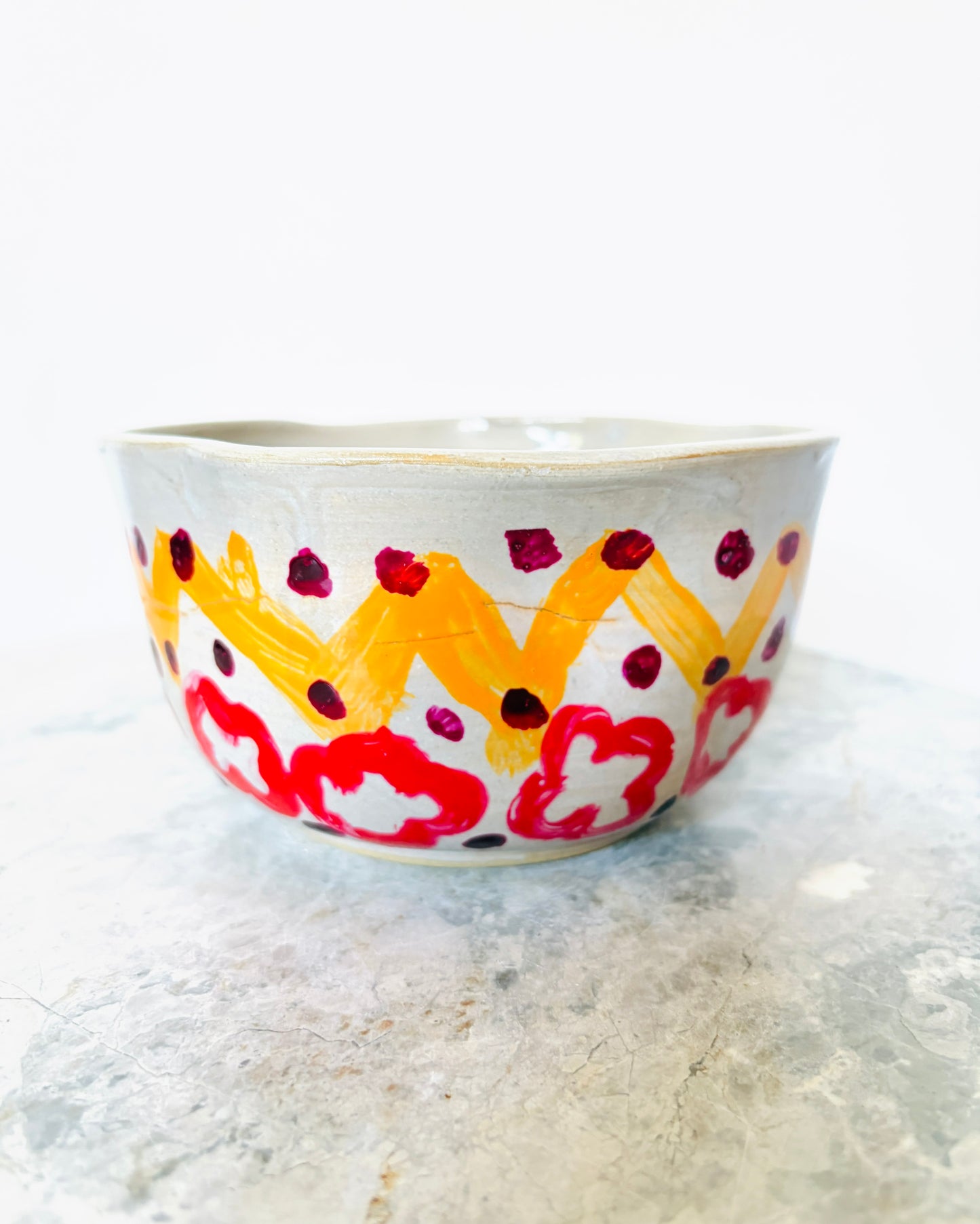 Thamani Bowl - flat, round