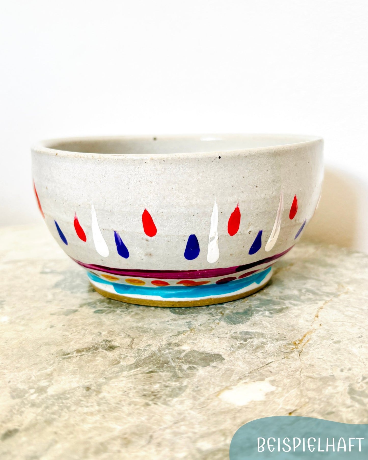 Thamani Bowl - flat, round