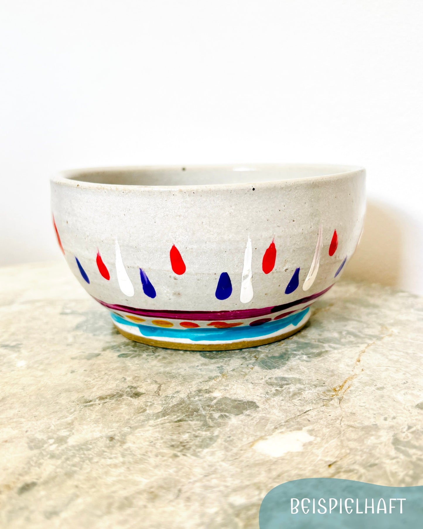 Bowl - Kenia - bauchig, rund