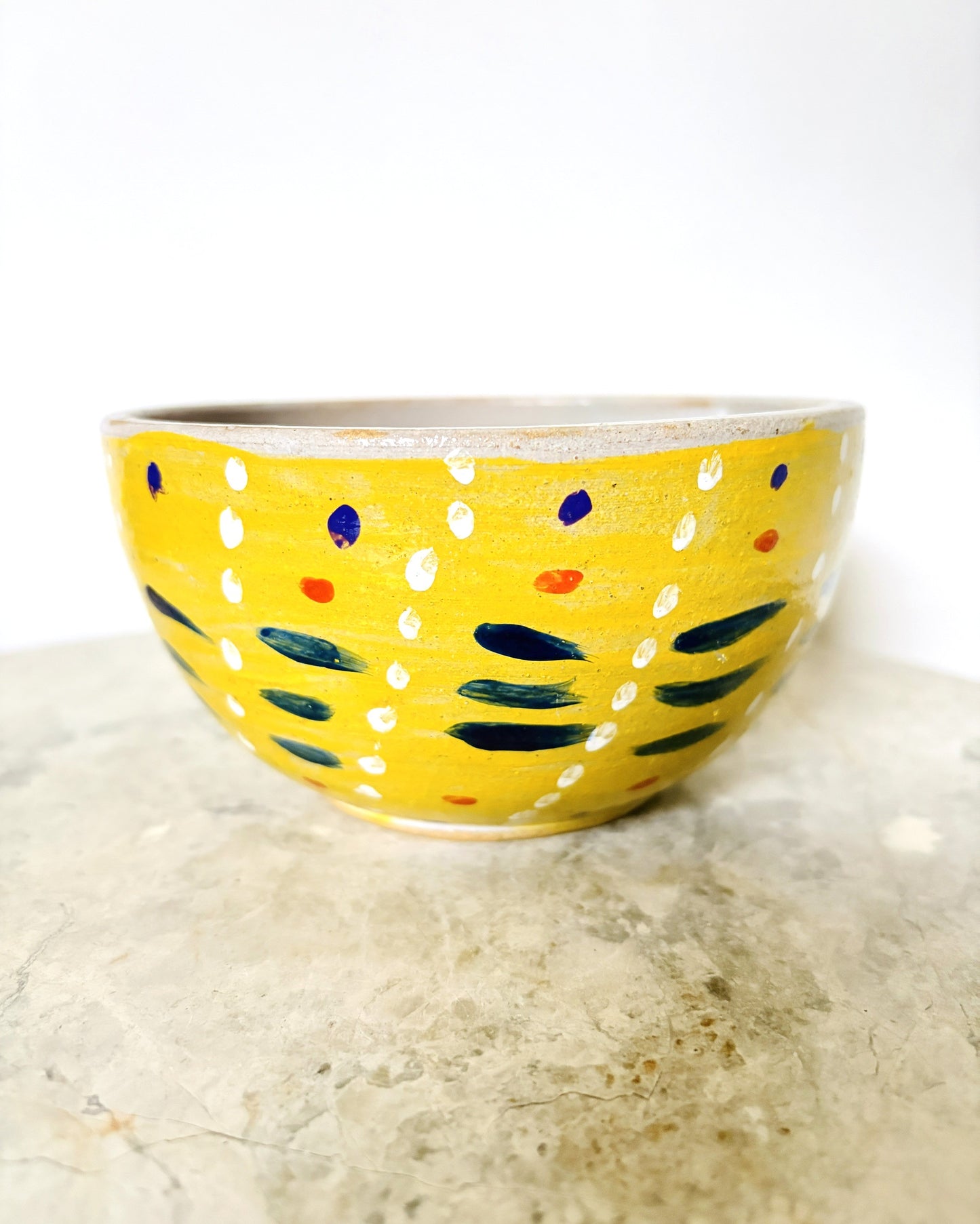 Bowl - Kenia - bauchig, rund