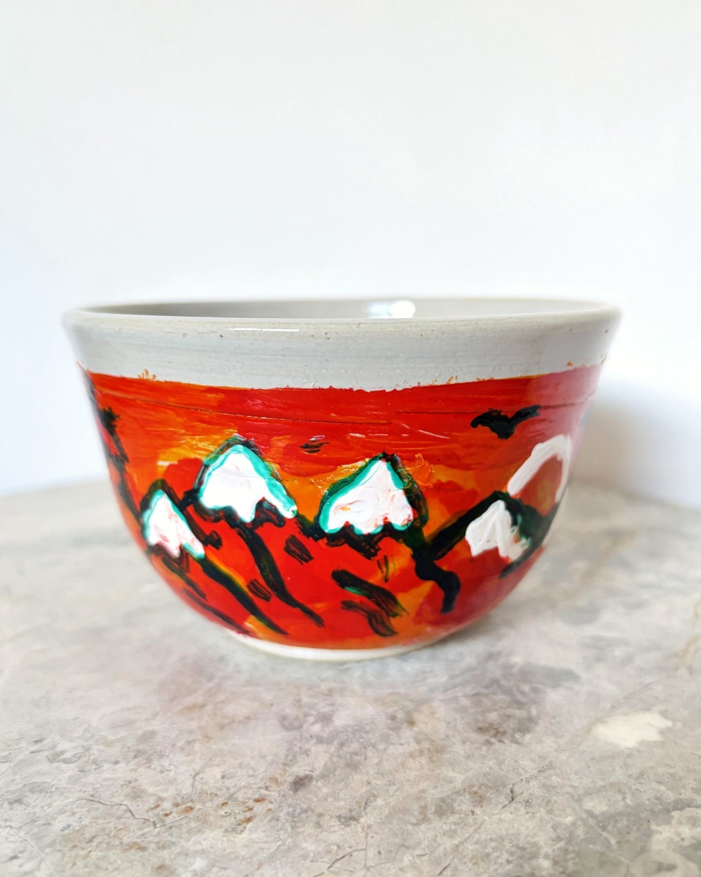 Bowl - Kenia - bauchig, rund