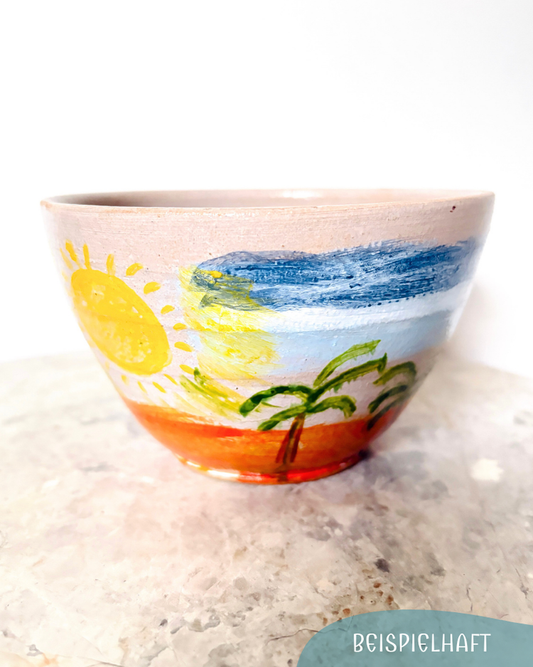 Bowl - Kenia - hoch, rund