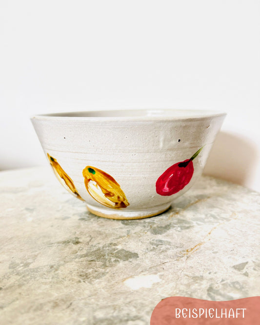 Thamani Bowl - hoch, rund