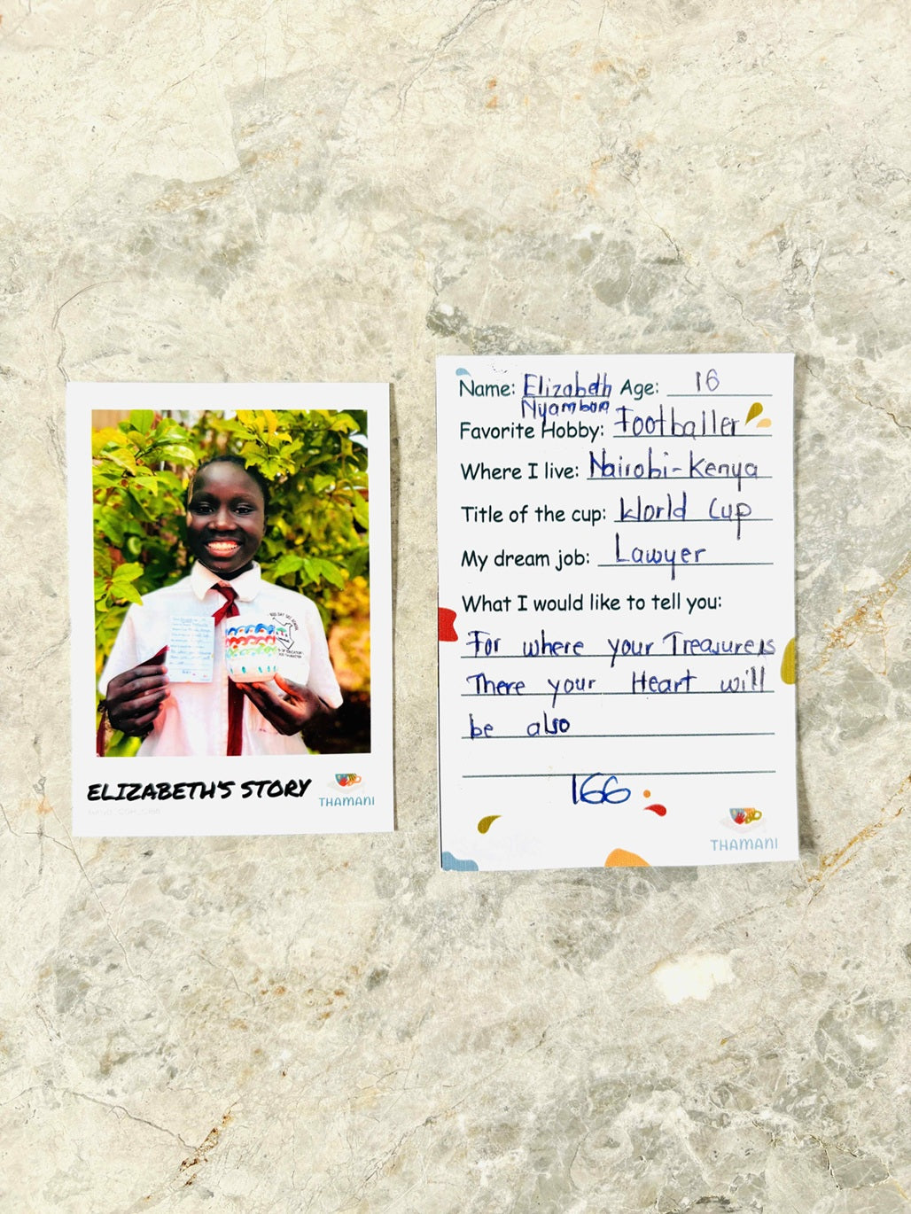 Thamani Becher Kenia