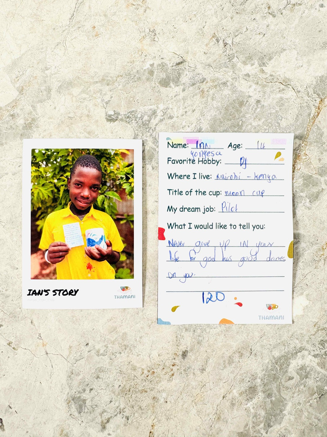 Thamani Becher Kenia